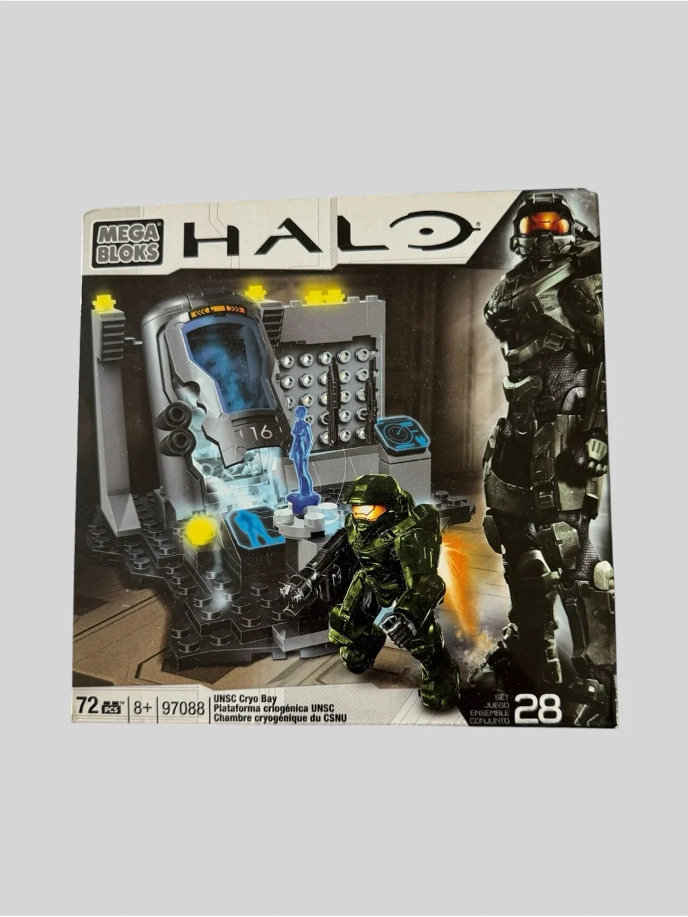 BNIB Mega Bloks Halo UNSC Cryo Bay Building Set - Set number 97088